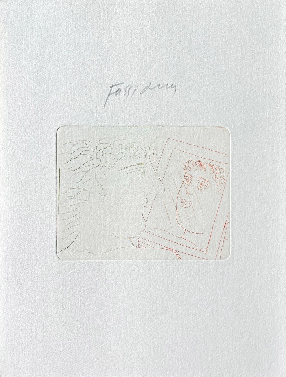 Anges des miroirs - 5 etchings signed