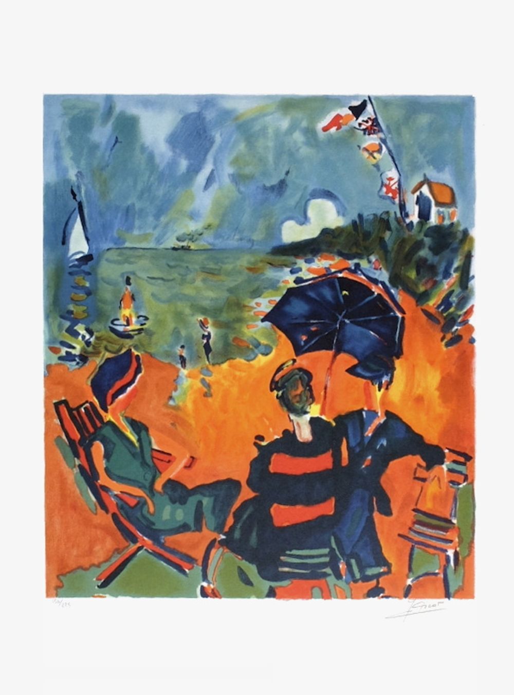 West Coast - Conversation sur la plage