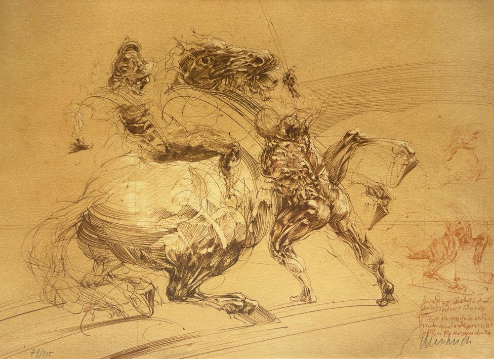 Hommage à Léonard de Vinci IV