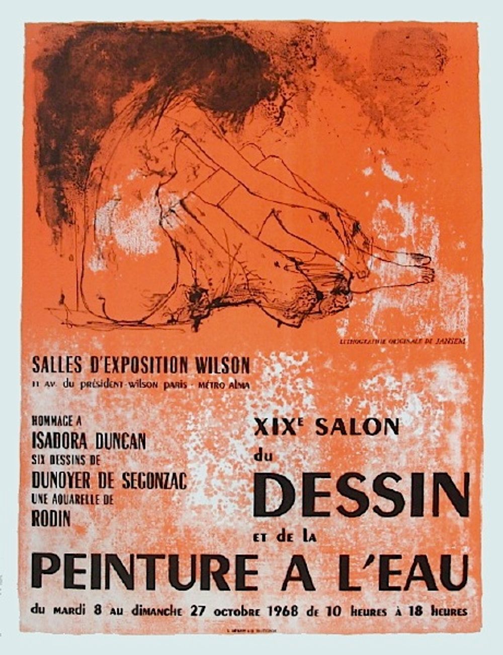 Expo 68 - Salon du Dessin et de la peinture à l'eau