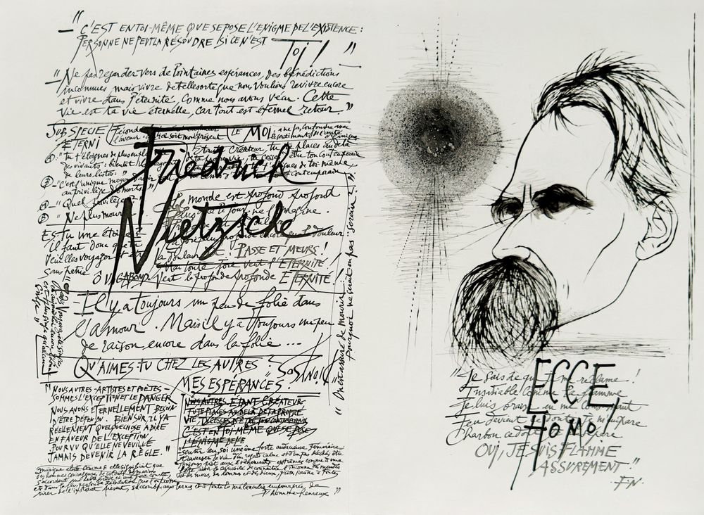 Le chant de la nuit - 12 gravures et un dessin