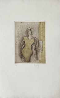 Femme à l'éventail 