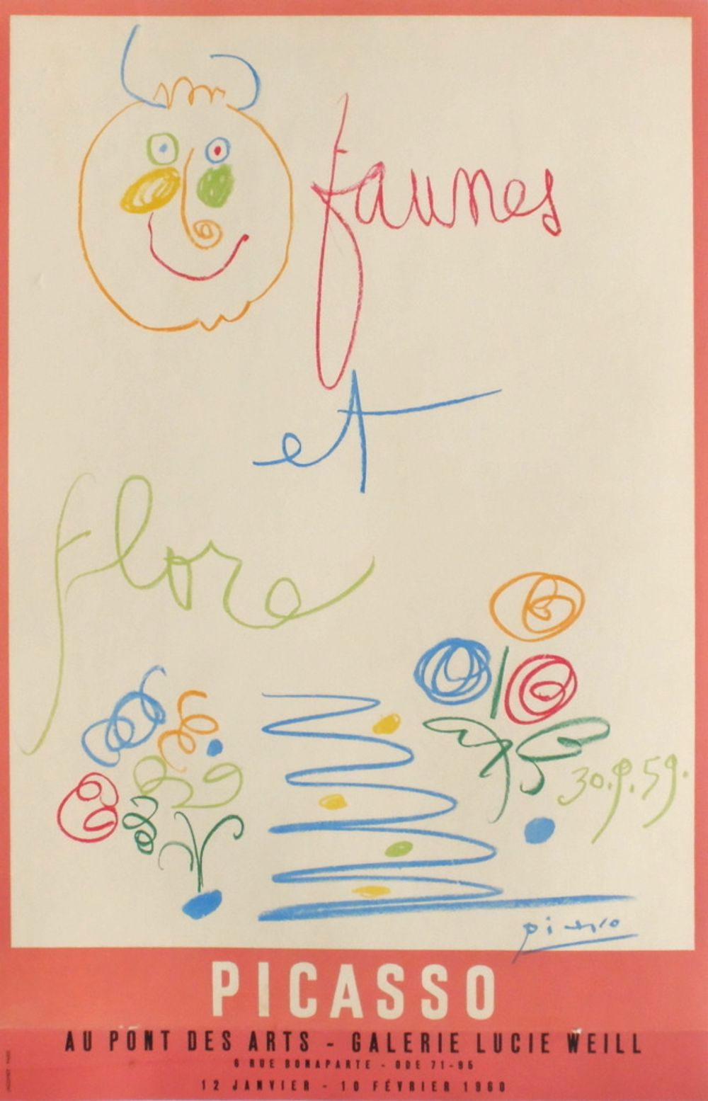 Expo 60 - Galerie Lucie Weill - Au Pont des Arts