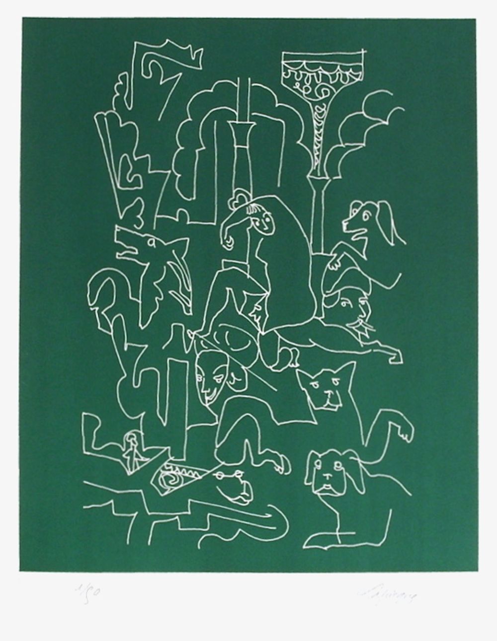 Portraits X : La femme aux chiens