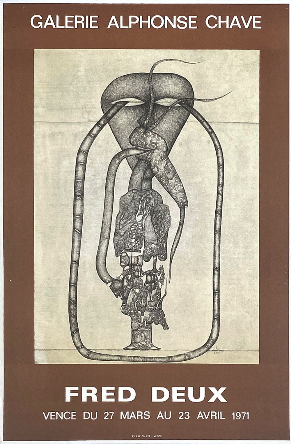 Place-des-Arts - Fred DEUX (1924 - 2015)