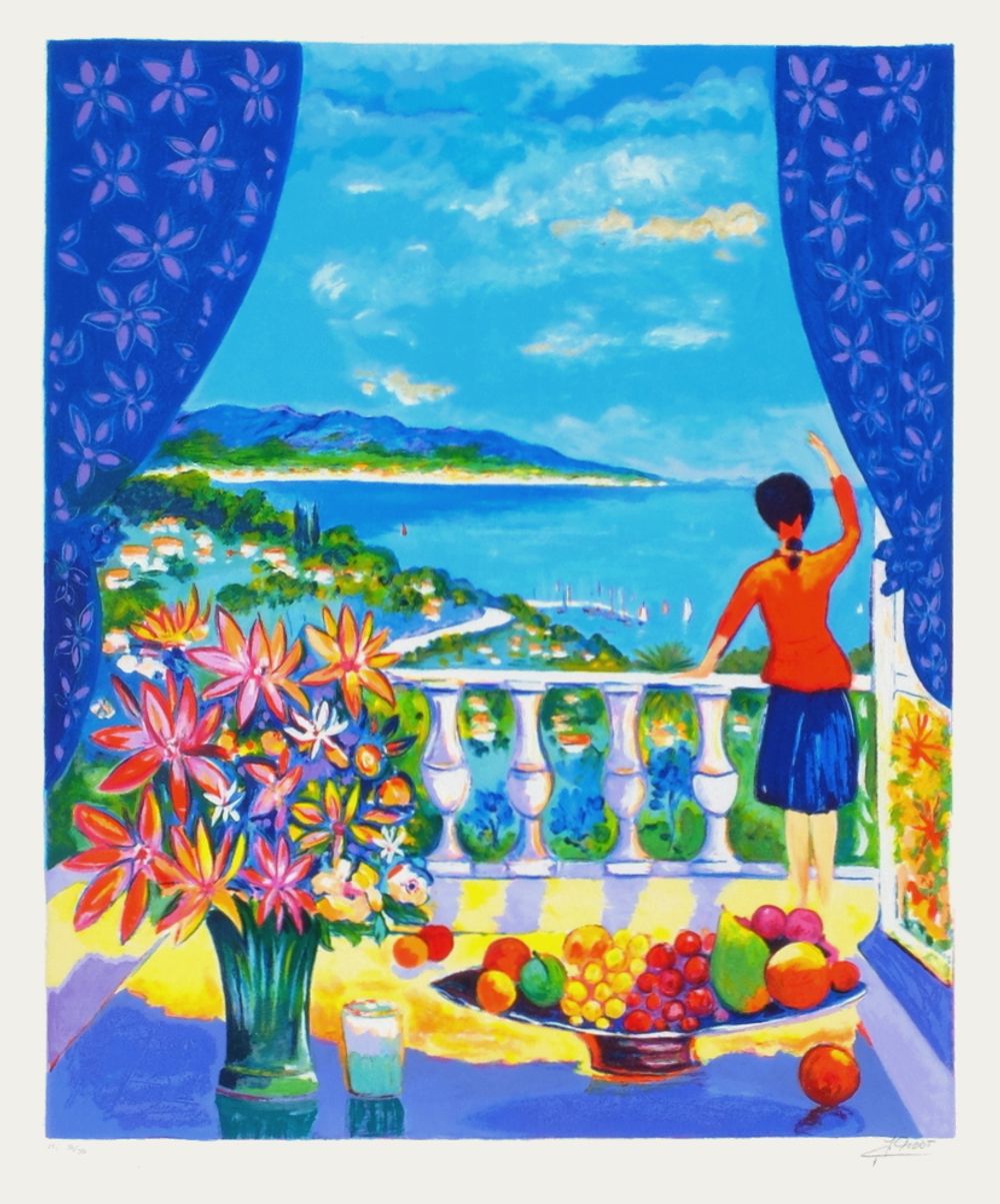 French Riviera - Les rideaux bleus