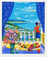 French Riviera - Les rideaux bleus
