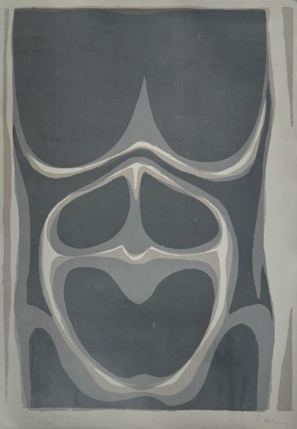 Expo 68 - Musée National d'Art Moderne - Affiche avant la lettre