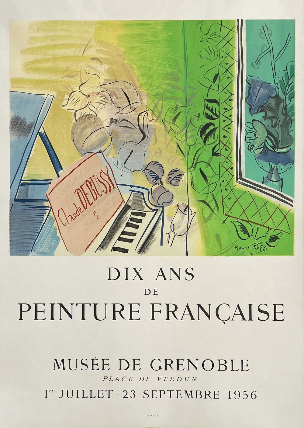 Place-des-Arts - Raoul DUFY : Expo 56 - Musée de Grenoble