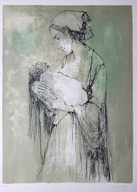 Maternité bleue