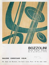 Expo 72 - Galerie Christiane Colin