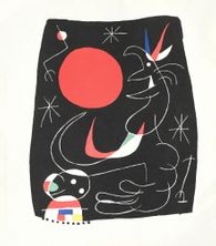 Joan Miro - Ciel nocturne