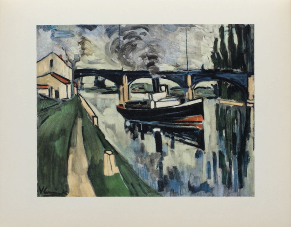 Sauret suite - 1908 - La Seine à Poissy