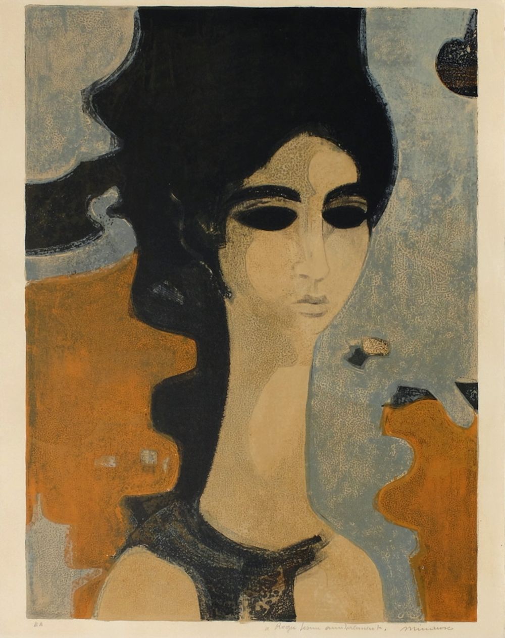 Femme au long cou