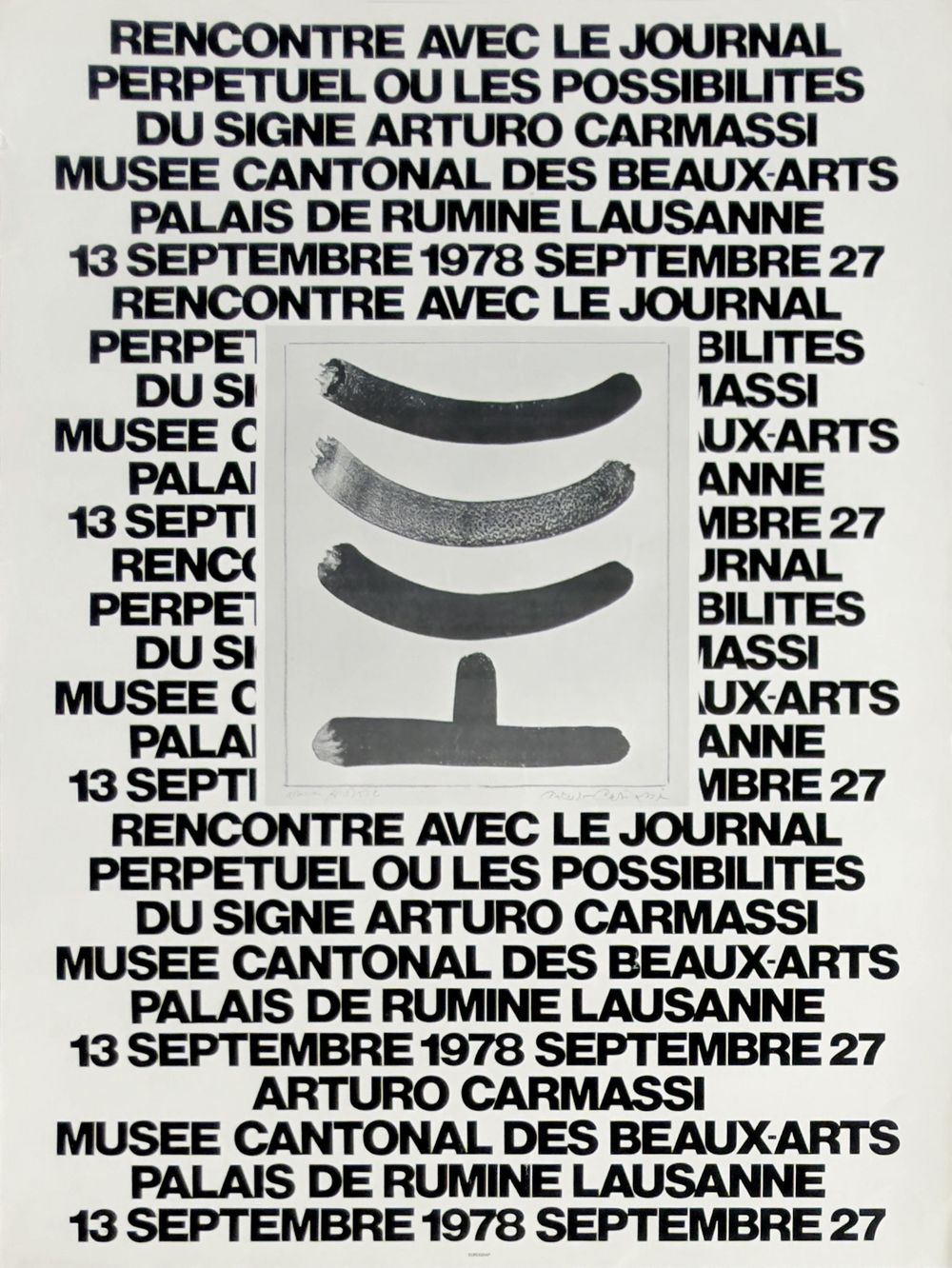 Expo 78 - Musée Cantonal des Beaux-Arts - Lausanne