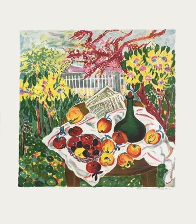 レオン・デ・スメット、NATURE MORTE AUX FRUITS ET FE