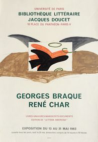 Expo 63 - Bibliothèque Littéraire Jacques Doucet - René Char