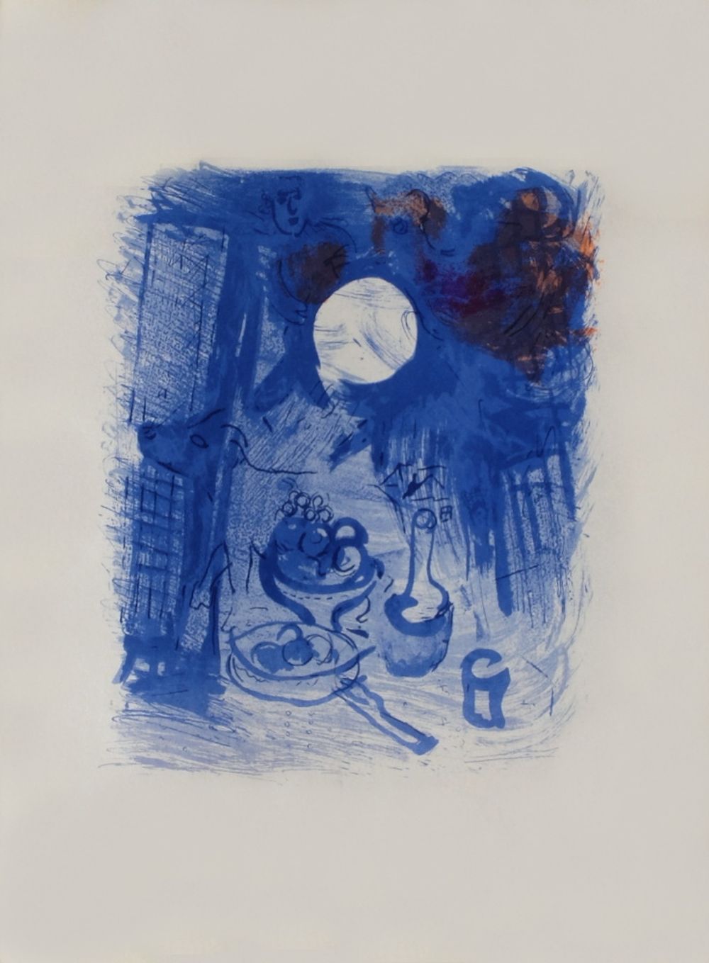 DLM099 - Nature morte bleue