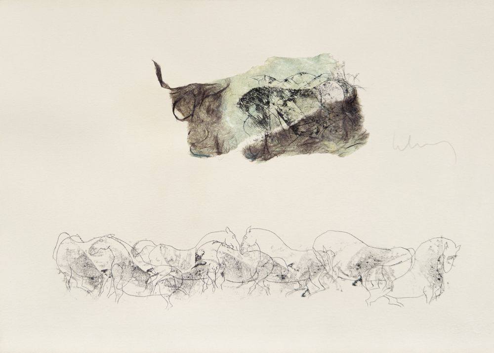 Horses (complete portfolio with 27 lithographs and etchings)