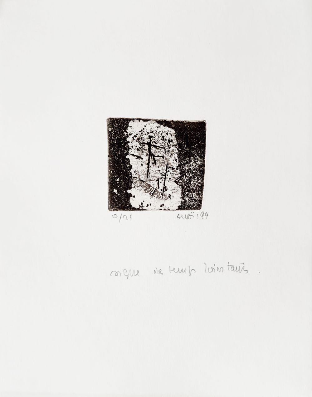 Composition 99-11 - Signe des temps lointains