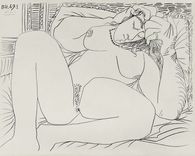 Au baiser d'Avignon - Nu endormi I