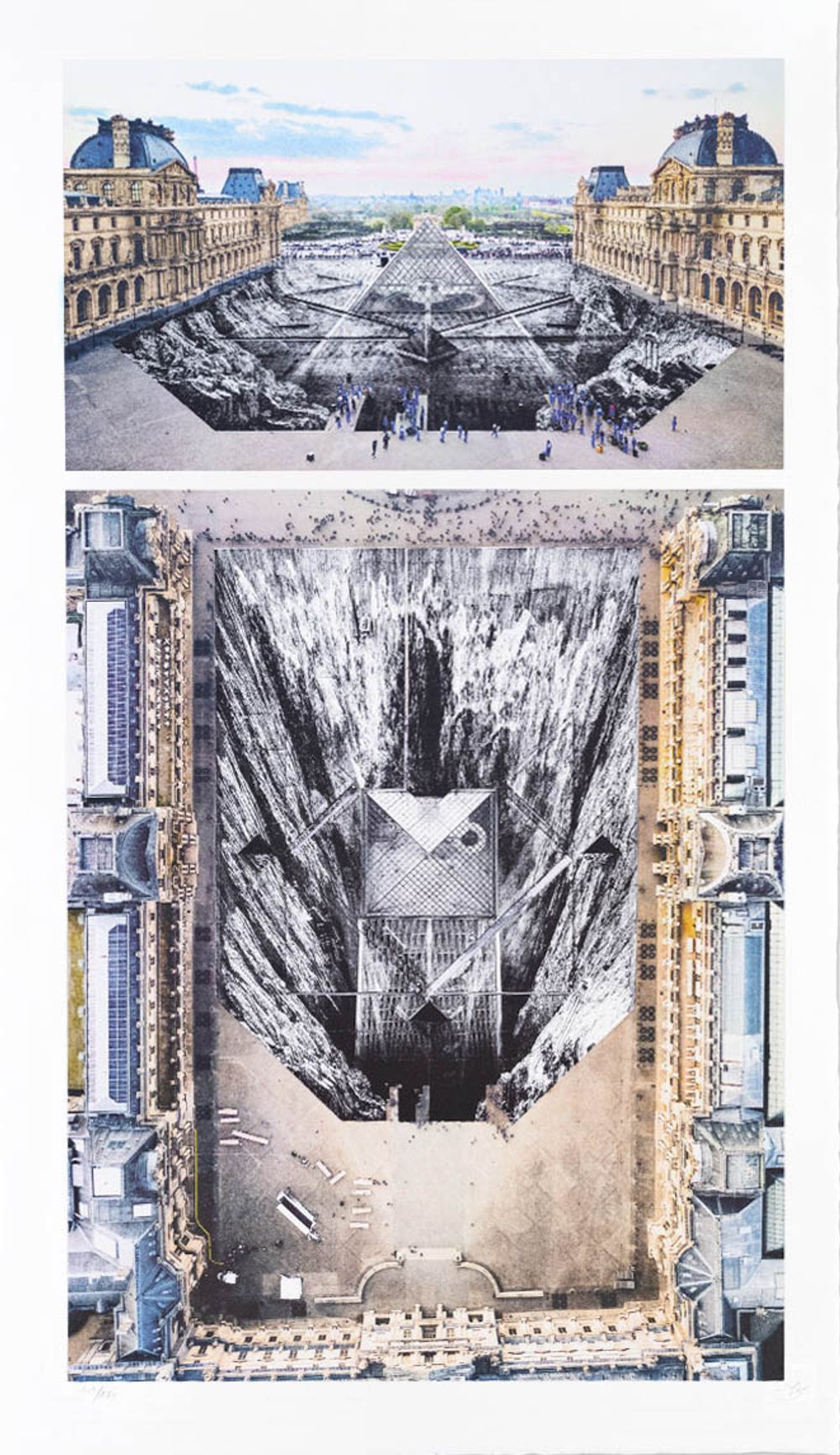 JR au Louvre et le Secret de la Grande Pyramide