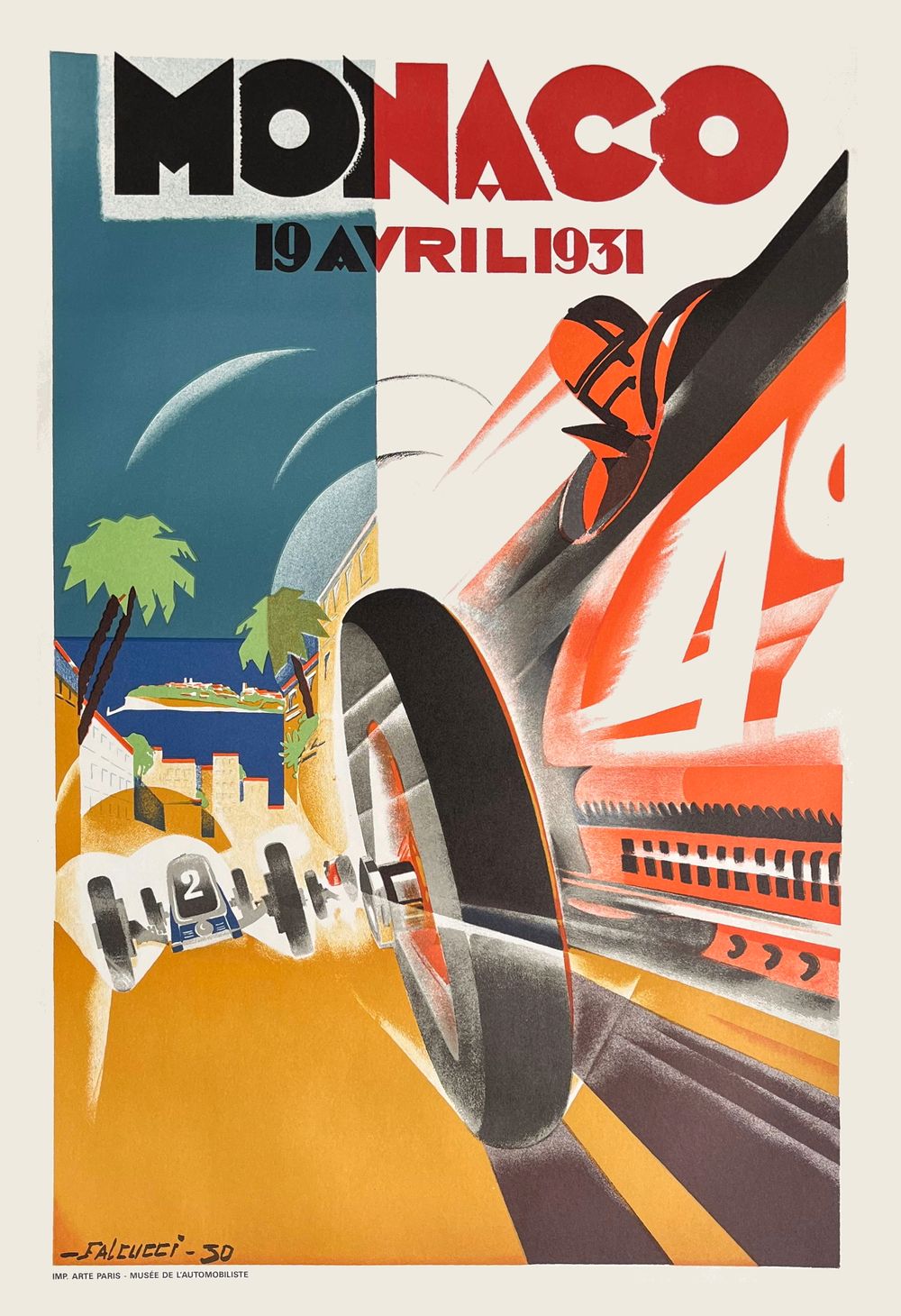 Monaco 1931 Grand Prix automobile par Robert Falcucci