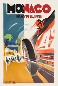 Monaco 1931 Grand Prix automobile par Robert Falcucci