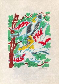 B - Oiseaux dans le feuillage I