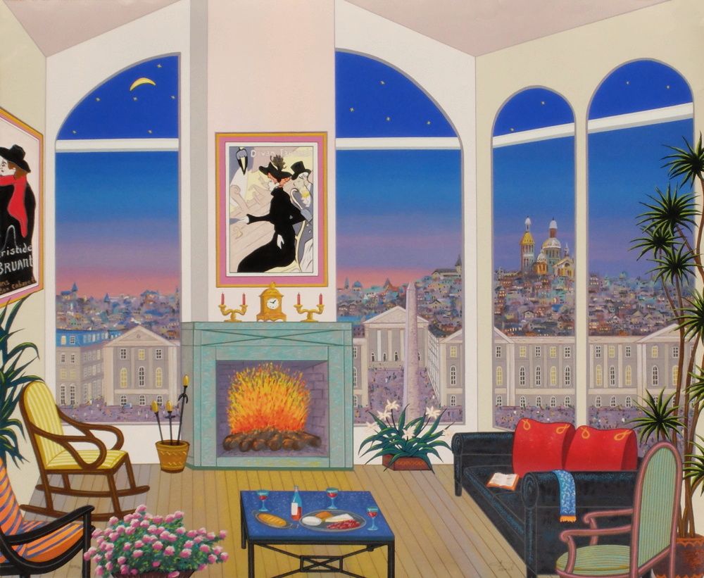 Interior with Lautrec