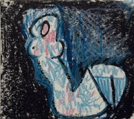 Sirène (rehaussée au crayon)