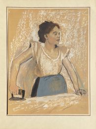Pastels et dessins - La repasseuse