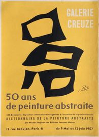 Expo 57 - Galerie Creuze - 50 ans de peinture abstraite