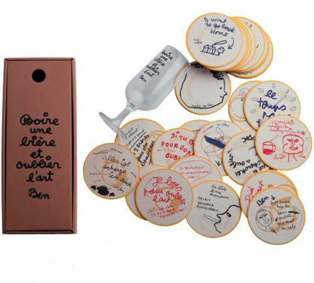 Boire une bière et oublier l'art