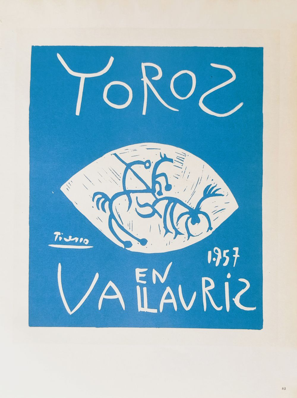 AF 1957 - Toros en Vallauris