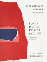Expo 93 - Bibliothèque Méjanes - Fonds Pierre Lecuire - Aix en Provence