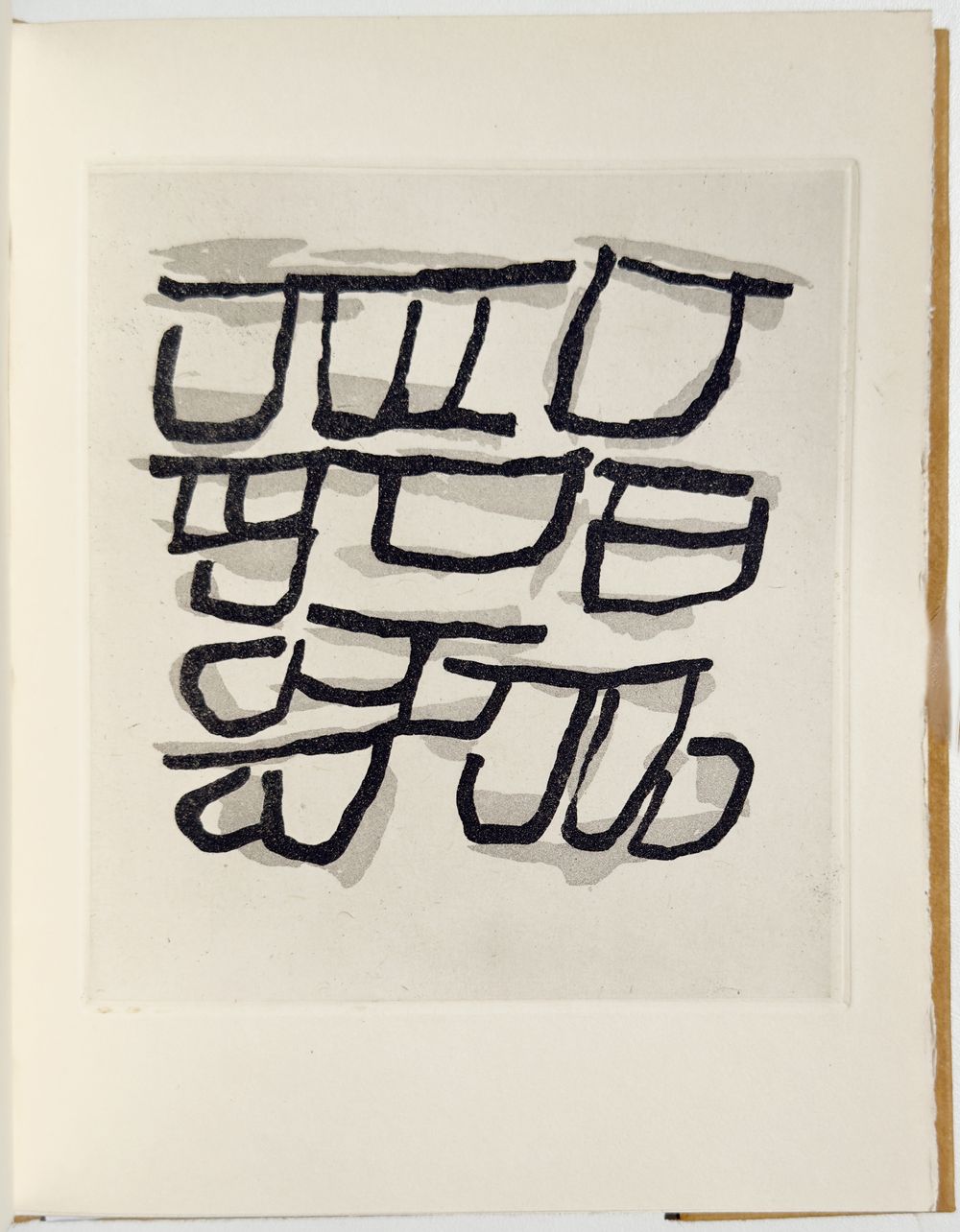 La Poésie française (2 etchings)
