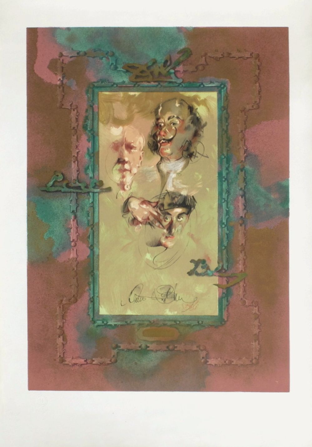ANTONIO BLANCO（アントニオ　ブランコ）、リデイス嬢 Place-des-Arts - Antonio BLANCO : Portrait
