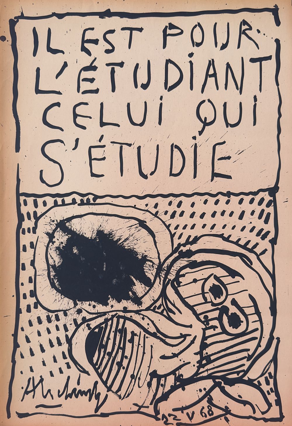 Expo 020 - il est pour l'étudiant celui qui s'étudie