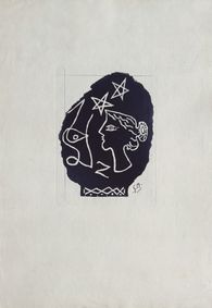Femme de profil