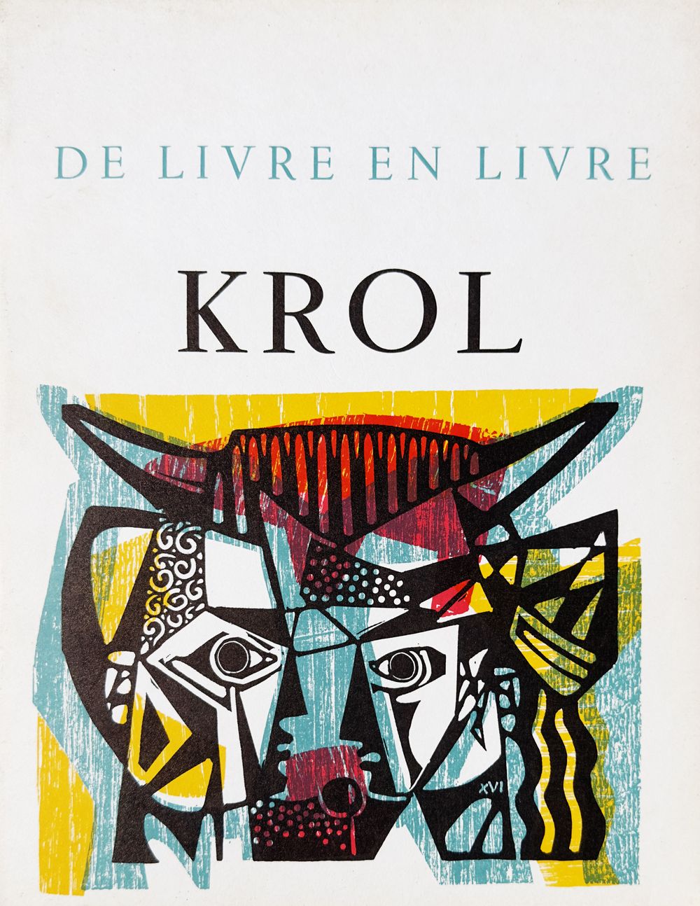 De livre en livre (8 bois gravés en couleur dont 1 signé)