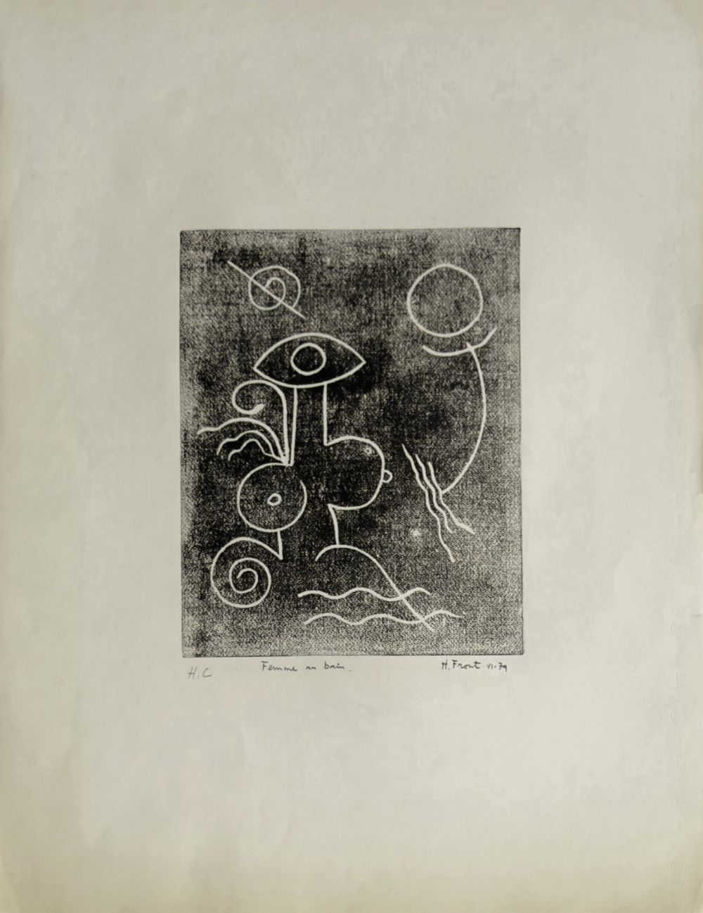 Femme au bain II