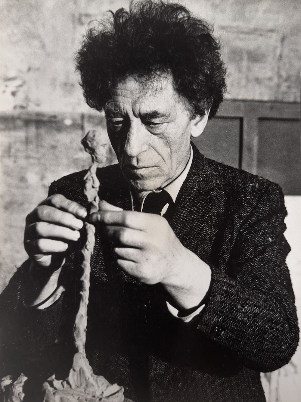 Alberto Giacometti sculptant I