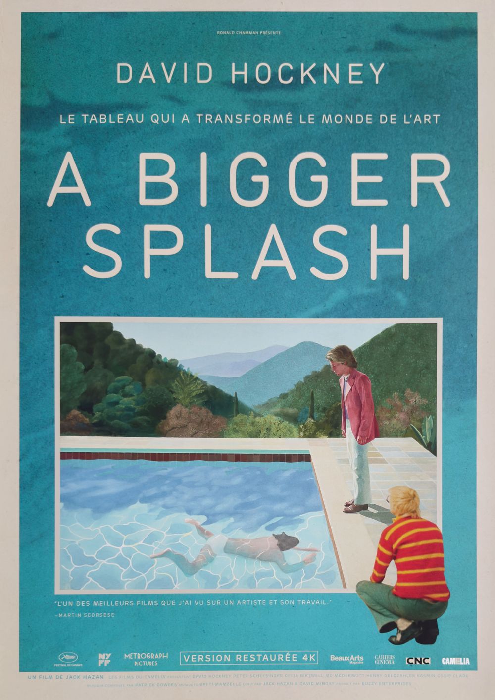 Place-des-Arts - David HOCKNEY : A Bigger Splash - Reissue