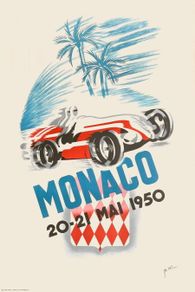 Monaco 1950 Grand Prix automobile par Bernard Minne
