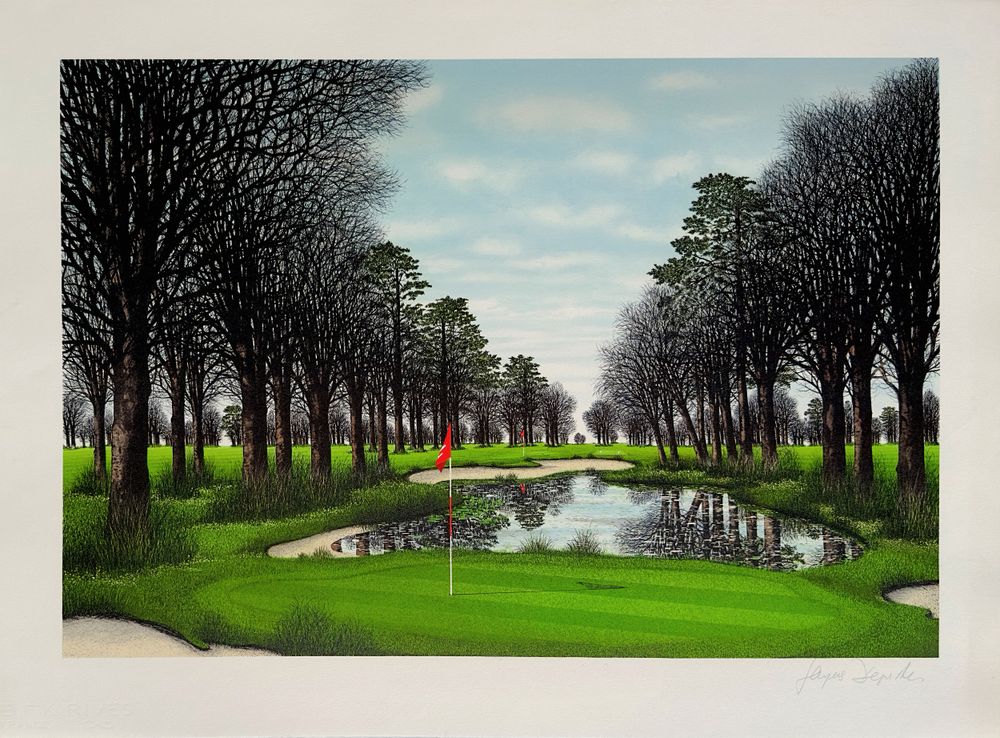 Place-des-Arts - Jacques DEPERTHES : Le golf III