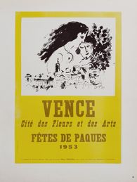 AF 1953 - Vence Fêtes de Pâques