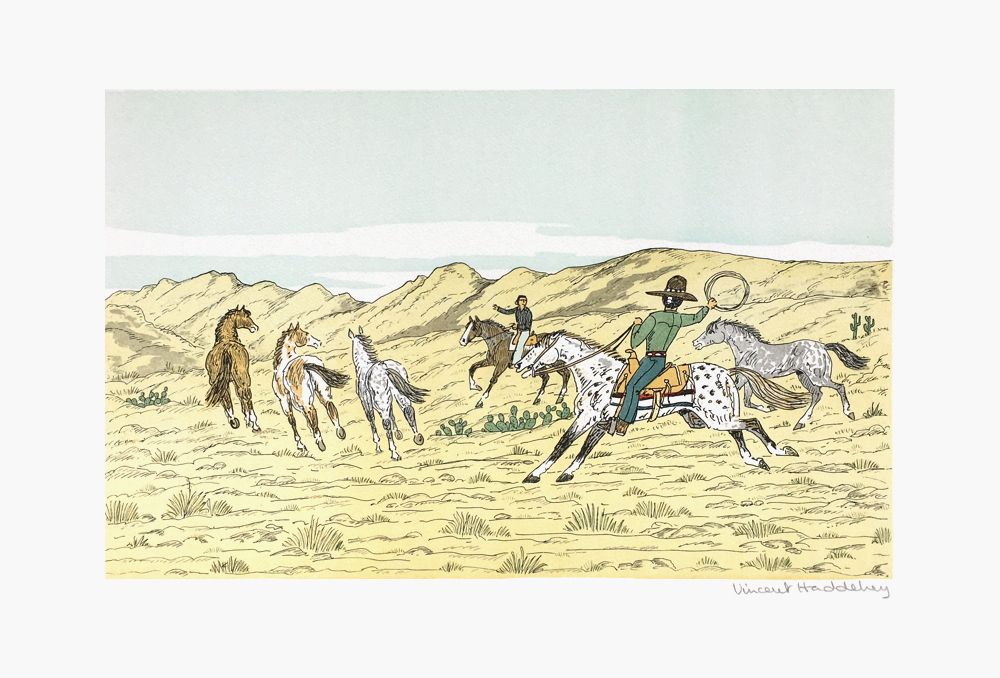 Des chevaux et des hommes : les indiens navajos