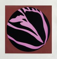 Pink and brown oculus