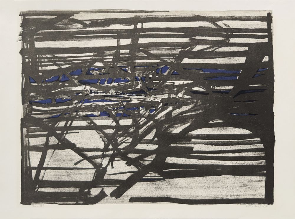 Bleue, blanche, noire